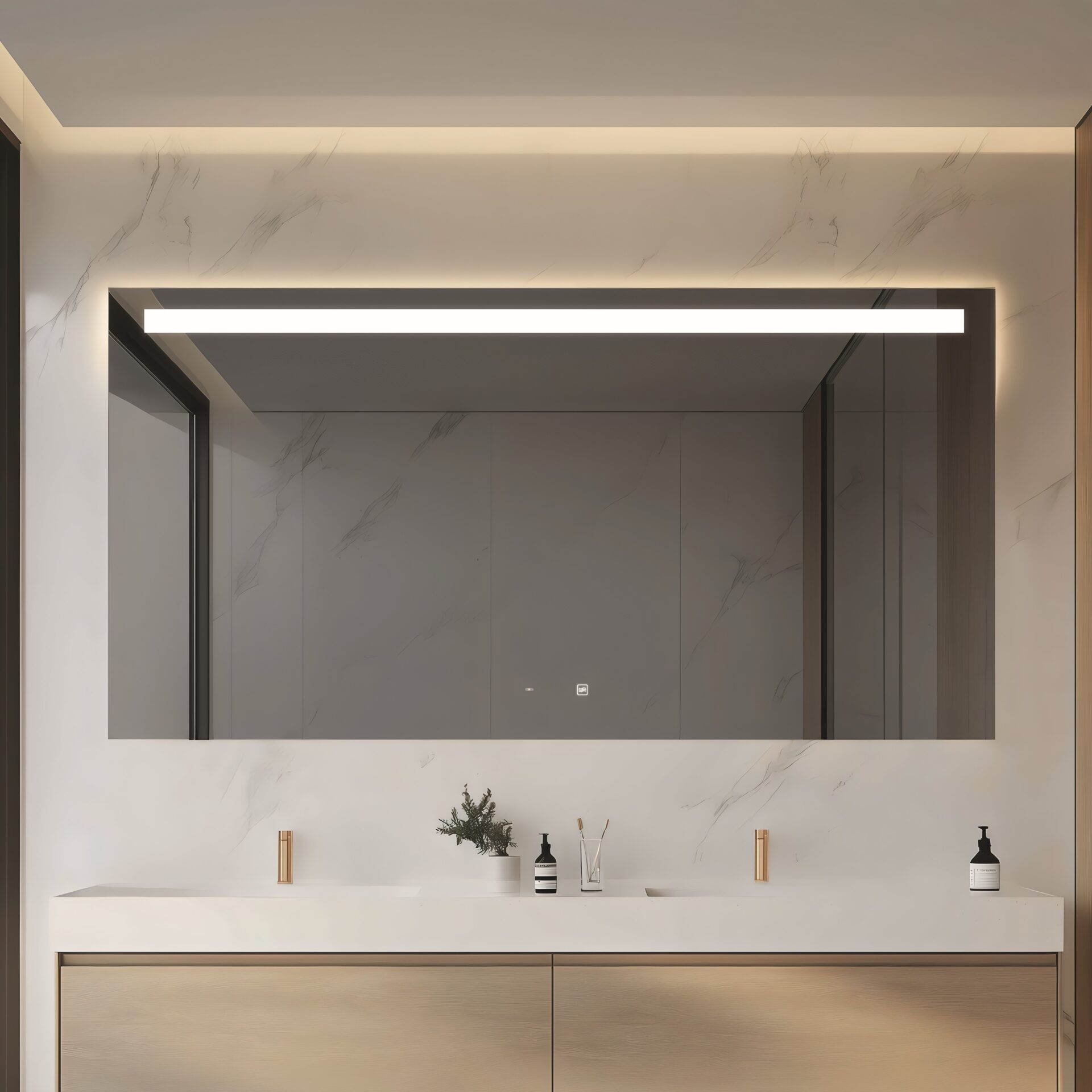 moderner LED Spiegel