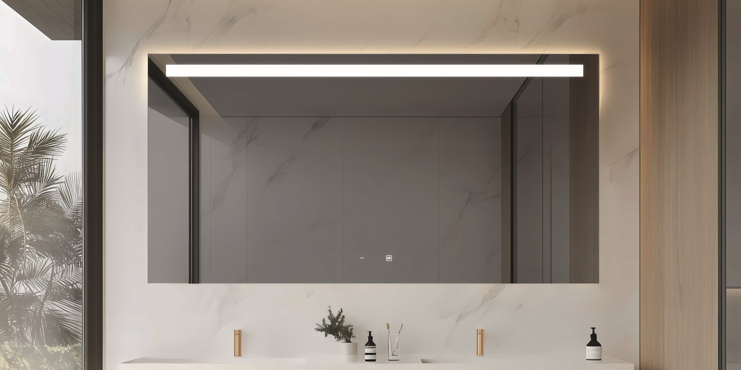 moderner LED Spiegel